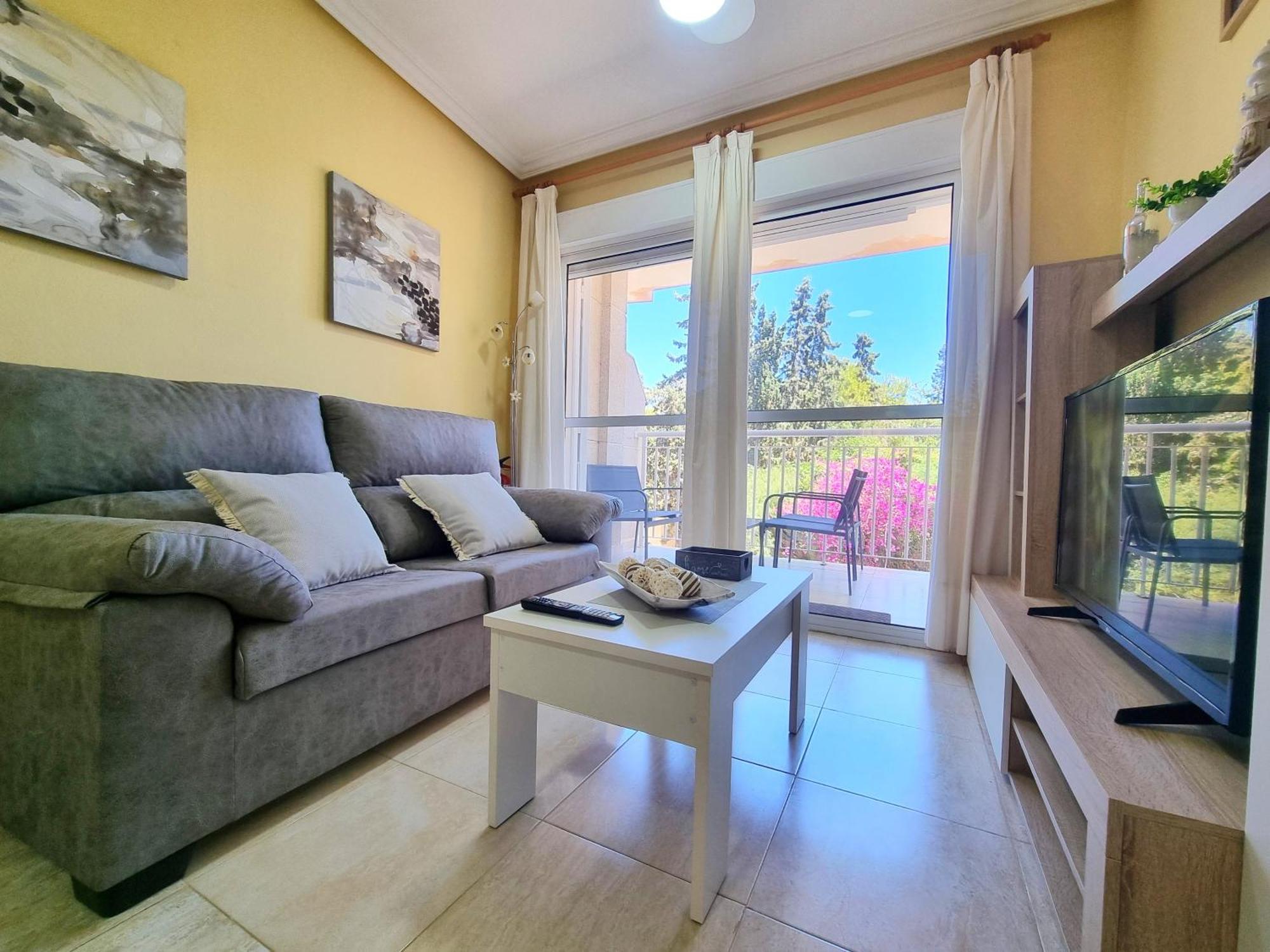 Apartamento Con Piscina, Wifi Y Jardin - By Aloha Palma Águilas Exteriör bild